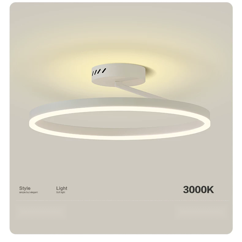 Arc Ring LED Flush Mount