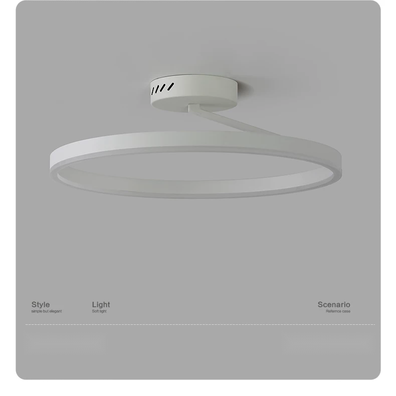 Arc Ring LED Flush Mount