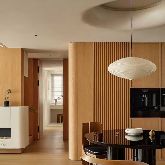 Akari Washi Oval Pendant Light