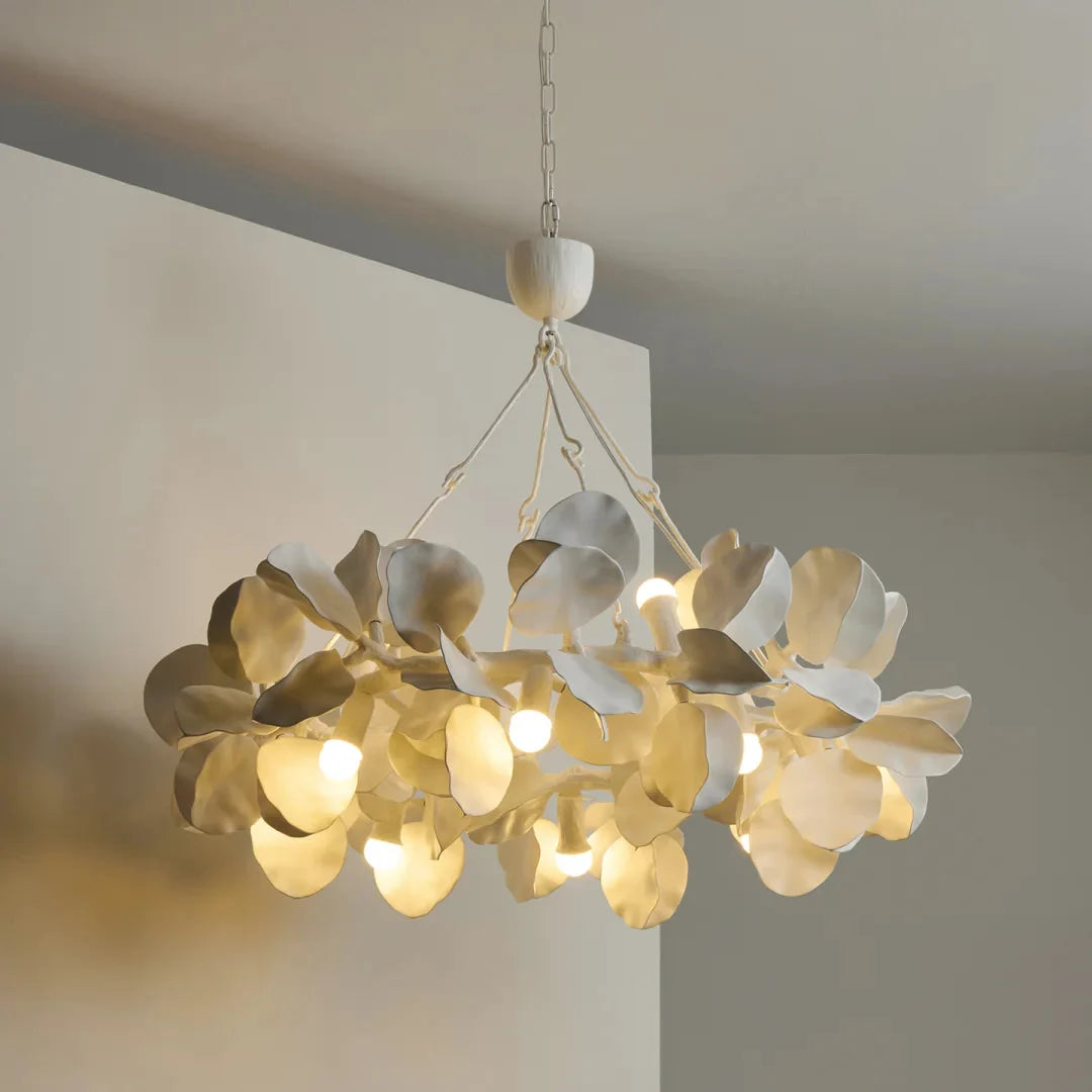 Sculpted Petal Chandelier
