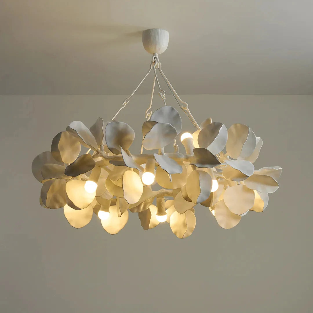 Sculpted Petal Chandelier