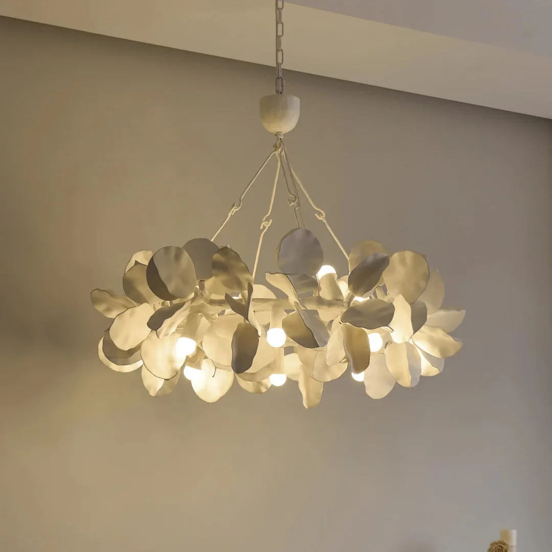 Sculpted Petal Chandelier