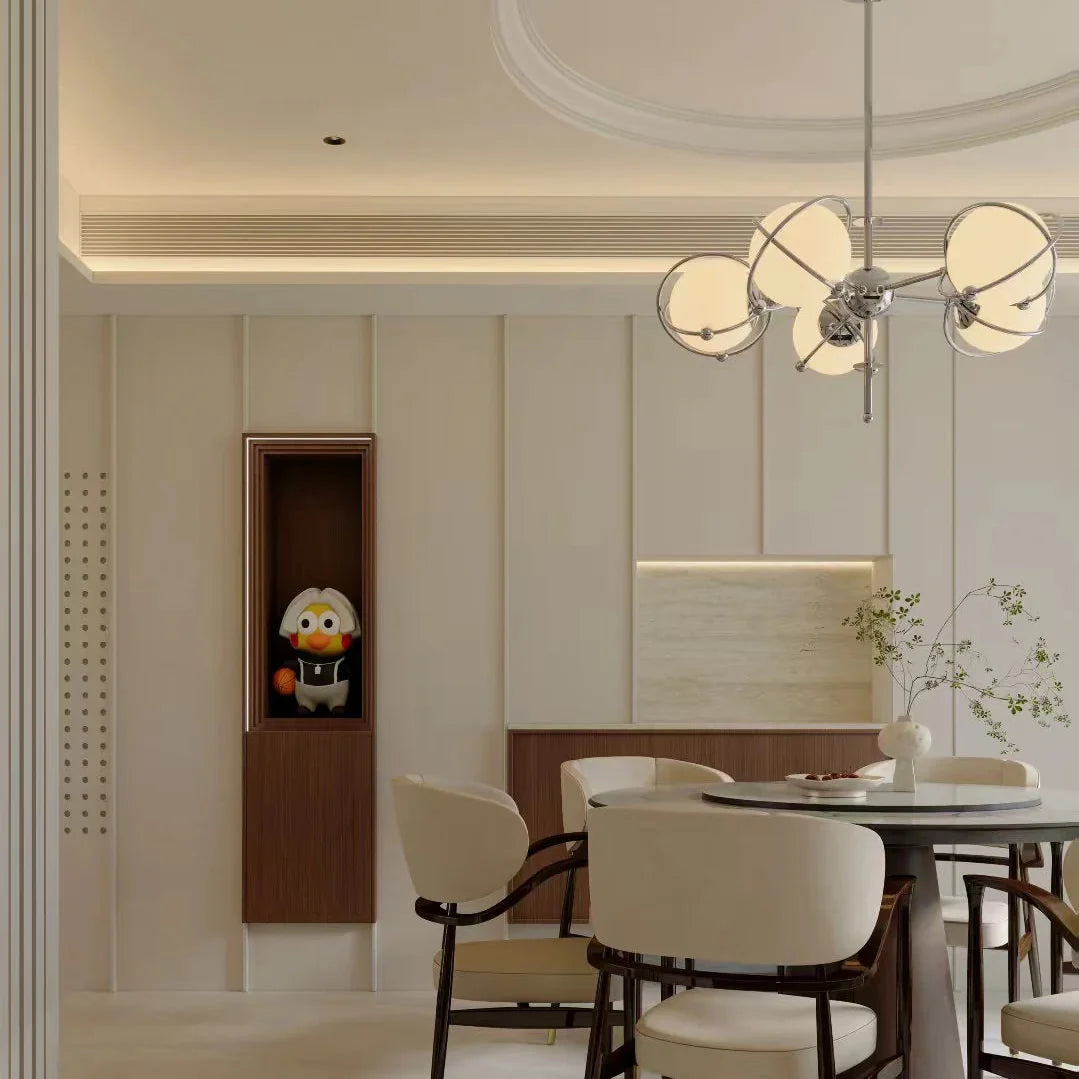 Bauhaus Orbit Chandelier