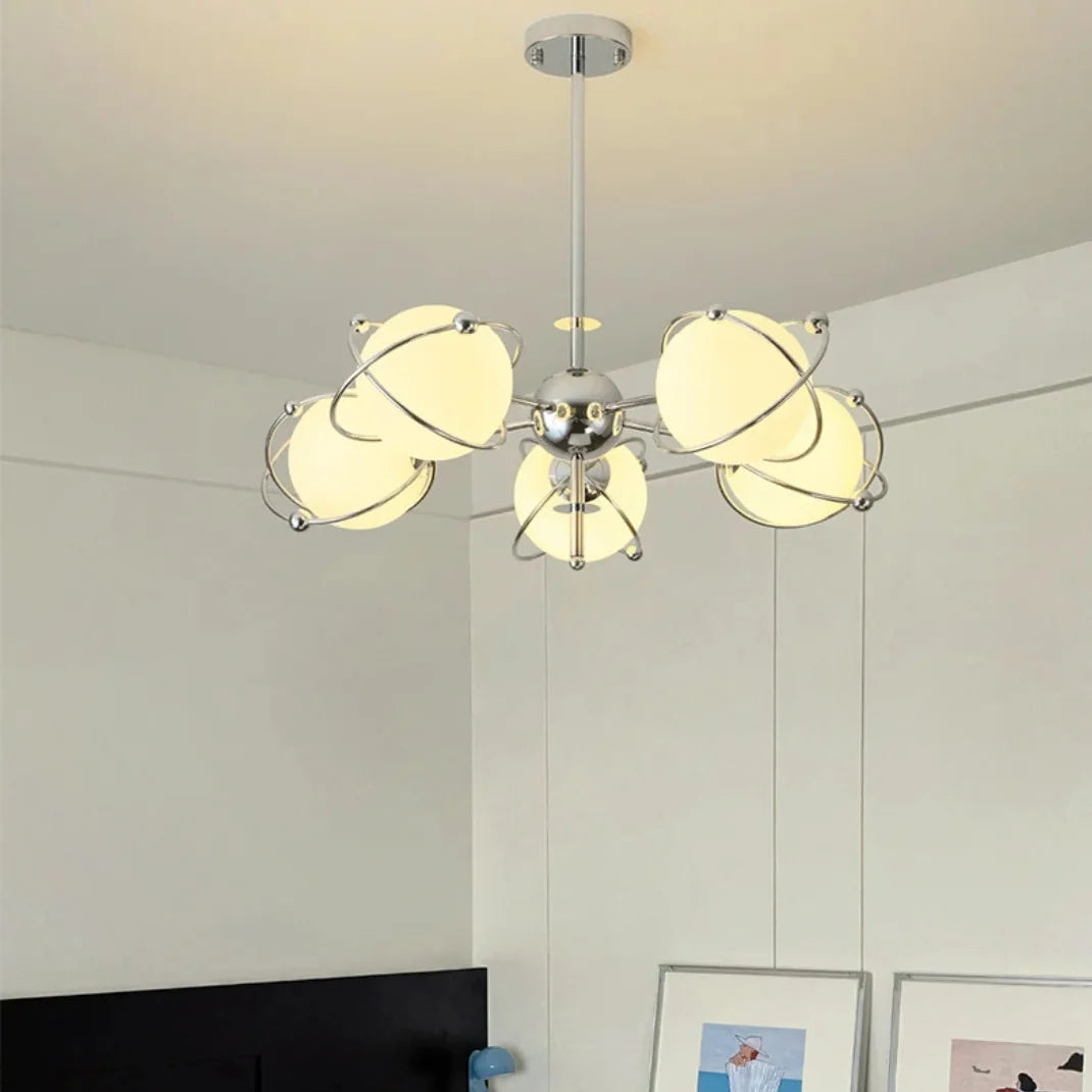 Bauhaus Orbit Chandelier