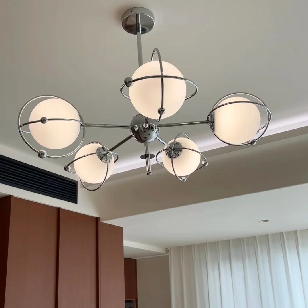 Bauhaus Orbit Chandelier