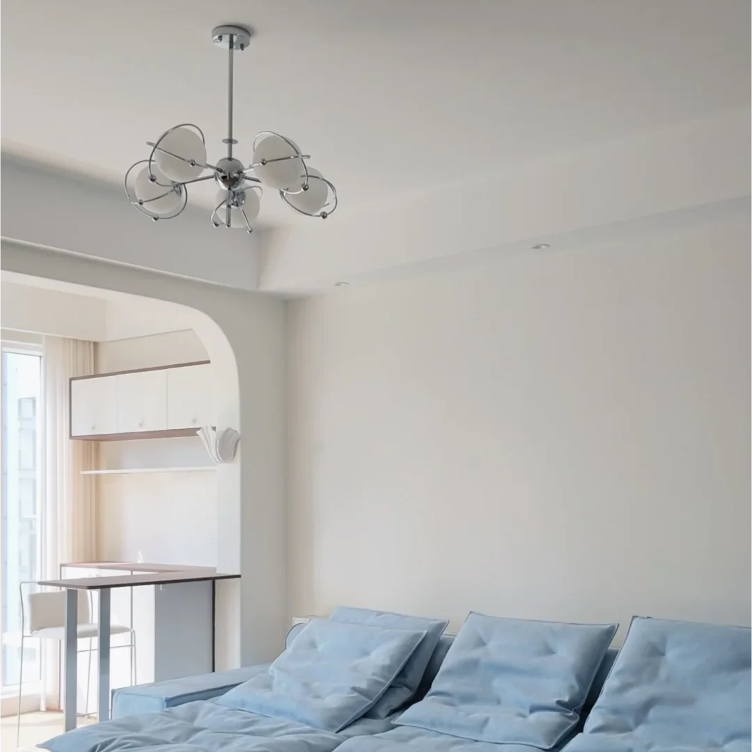 Bauhaus Orbit Chandelier
