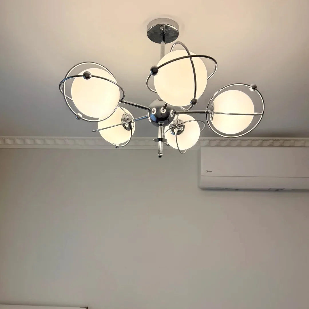Bauhaus Orbit Chandelier
