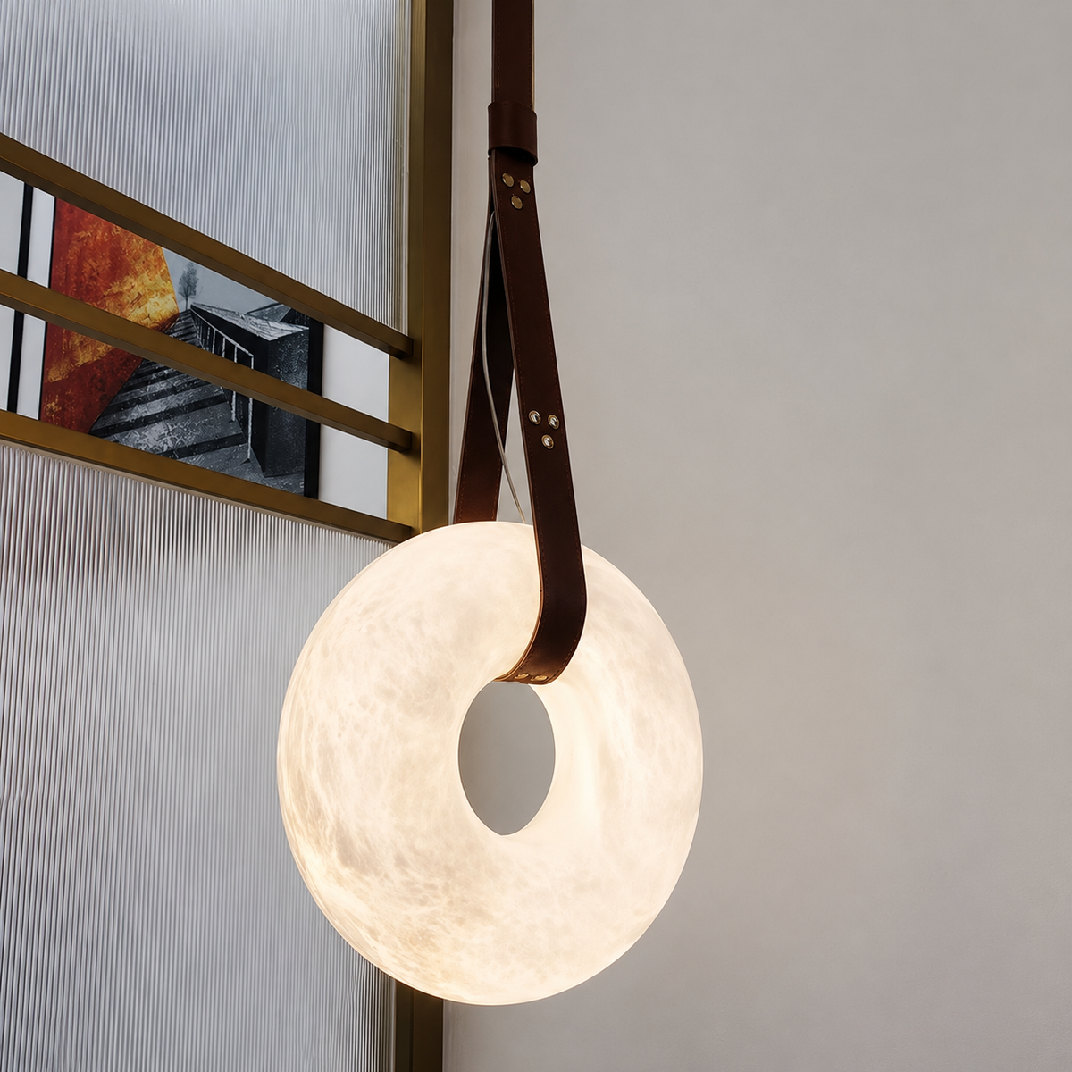 Oslo Alabaster Pendant Light
