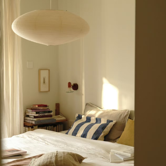 Akari Washi Oval Pendant Light