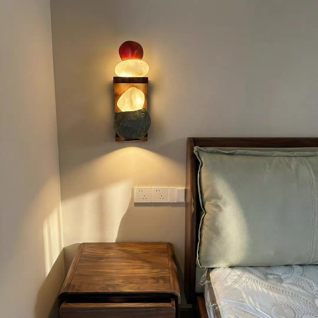 Zen Pebble Wall Sconce