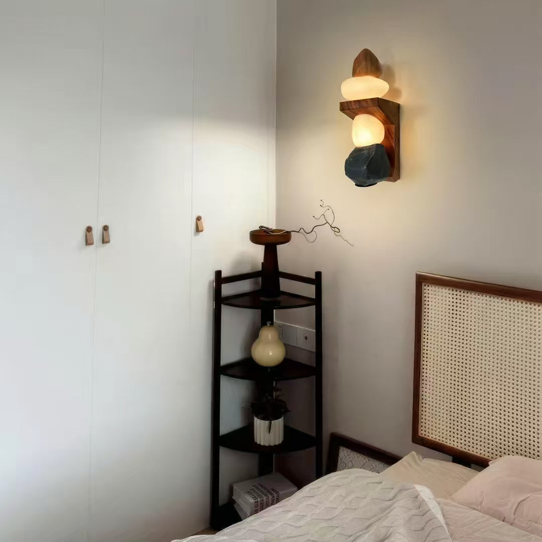 Zen Pebble Wall Sconce