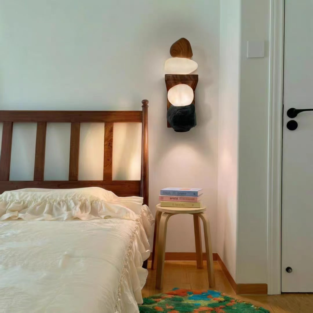 Zen Pebble Wall Sconce