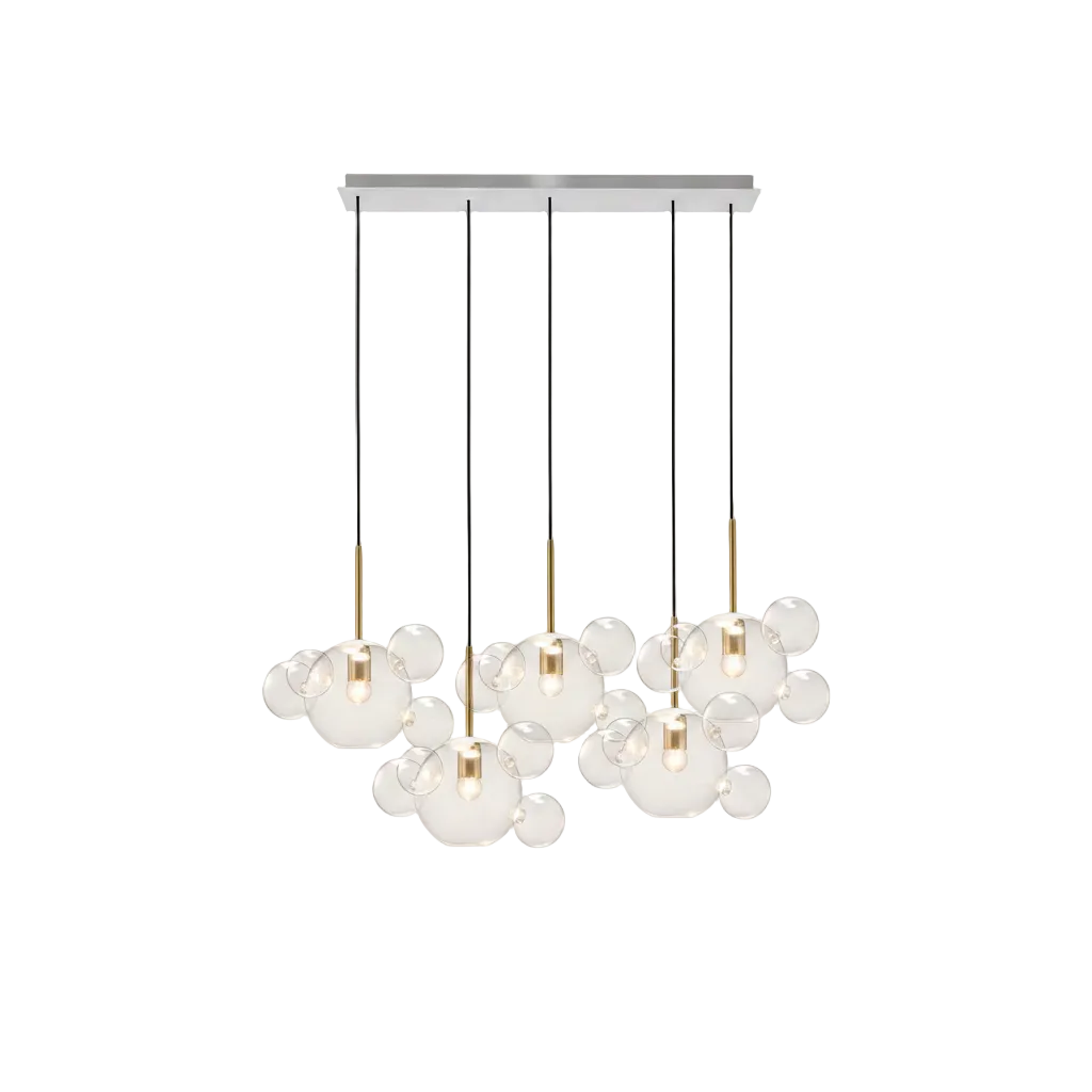 Cove Bubble Linear Chandelier