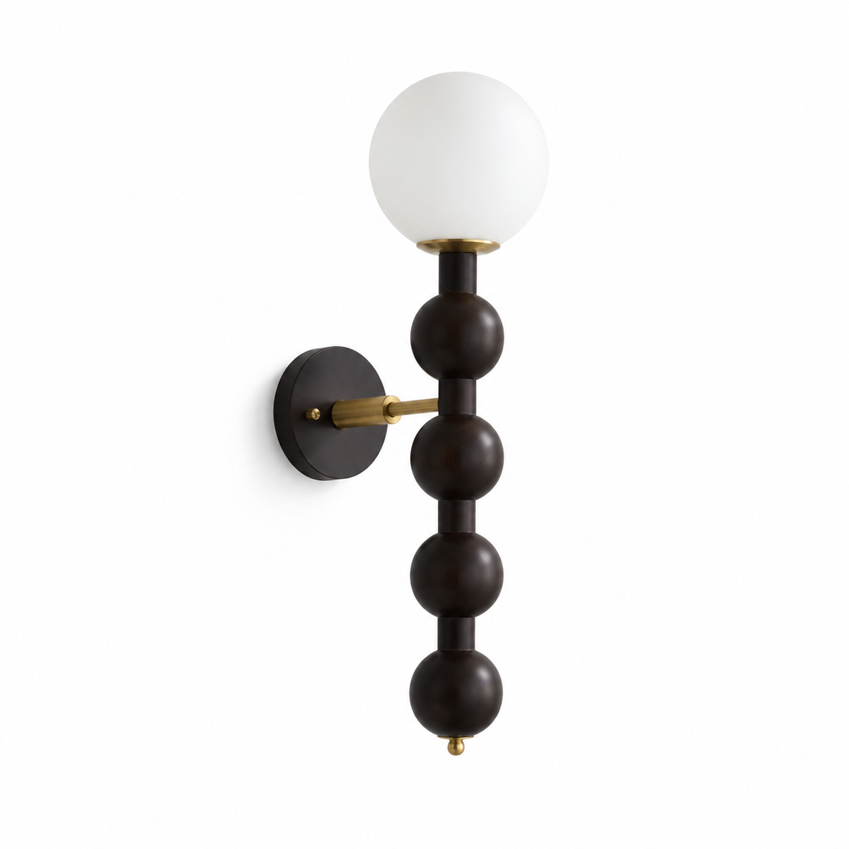 Bubbly Beaded Globe Wall Lamp