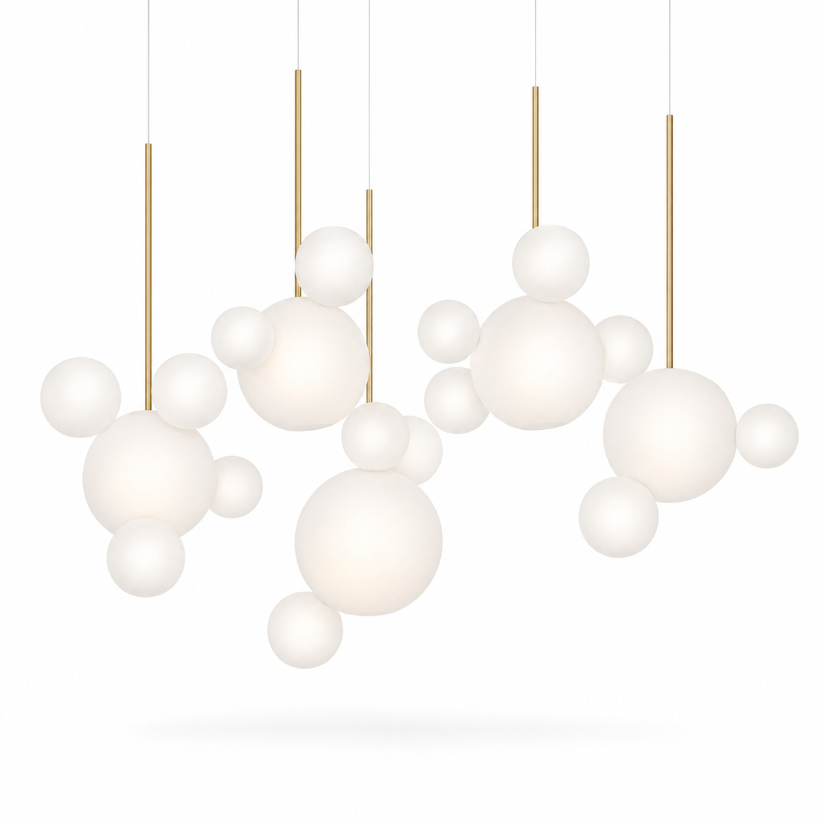Cove Bubble Linear Chandelier
