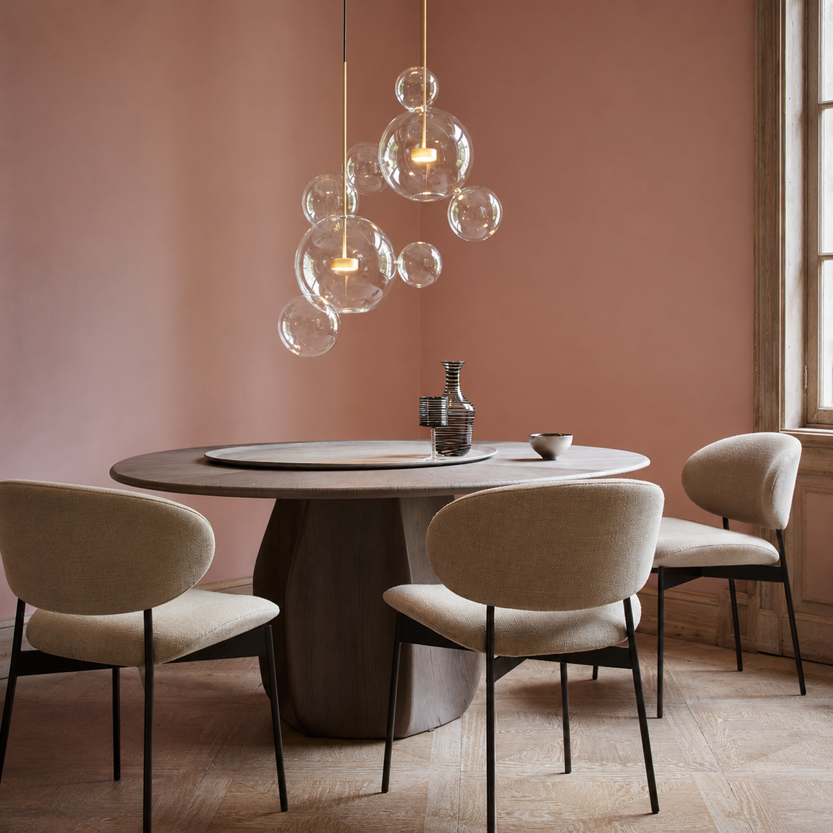 Cove Bubble Linear Chandelier
