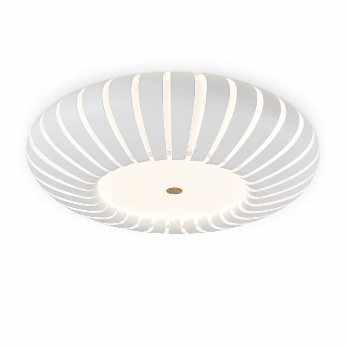 Cove Ribbed Flush Mount