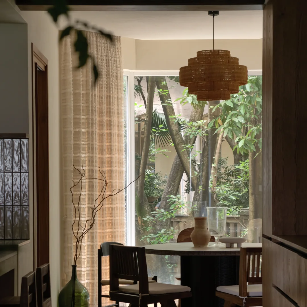 Kago Woven Rattan Pendant Light