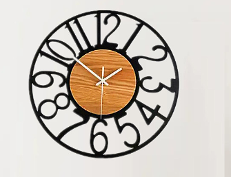 Nordic Modern Minimalist Real Shell Wall Clock