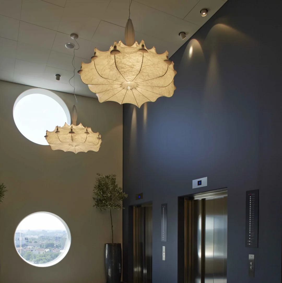 Zephyr Silk Petal Chandelier