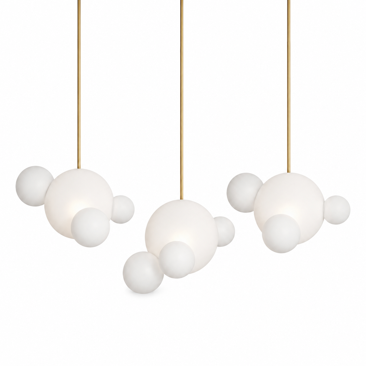 Cove Bubble Linear Chandelier