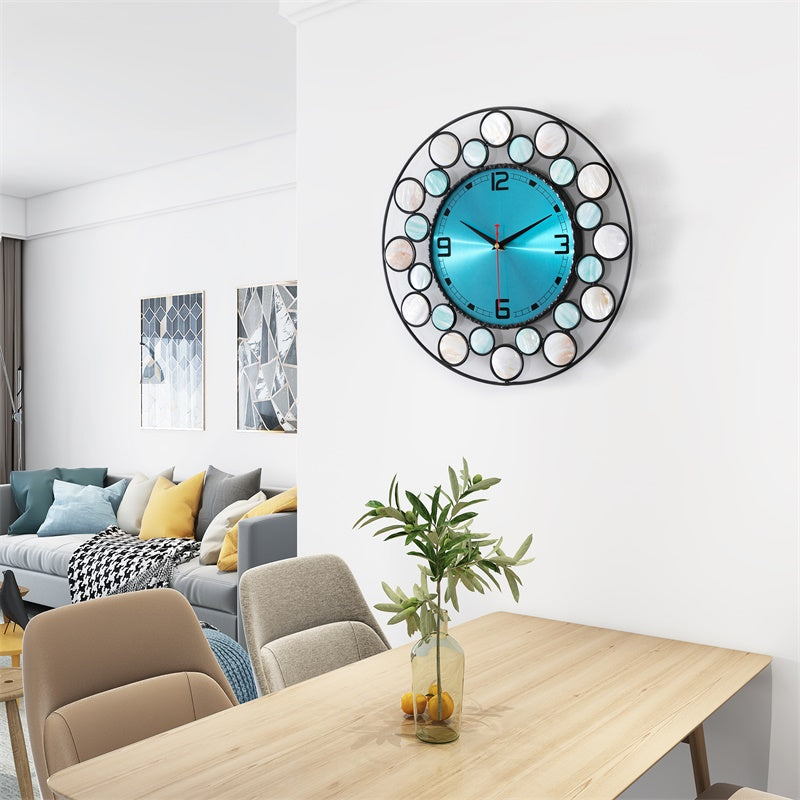 Nordic Modern Minimalist Real Shell Wall Clock