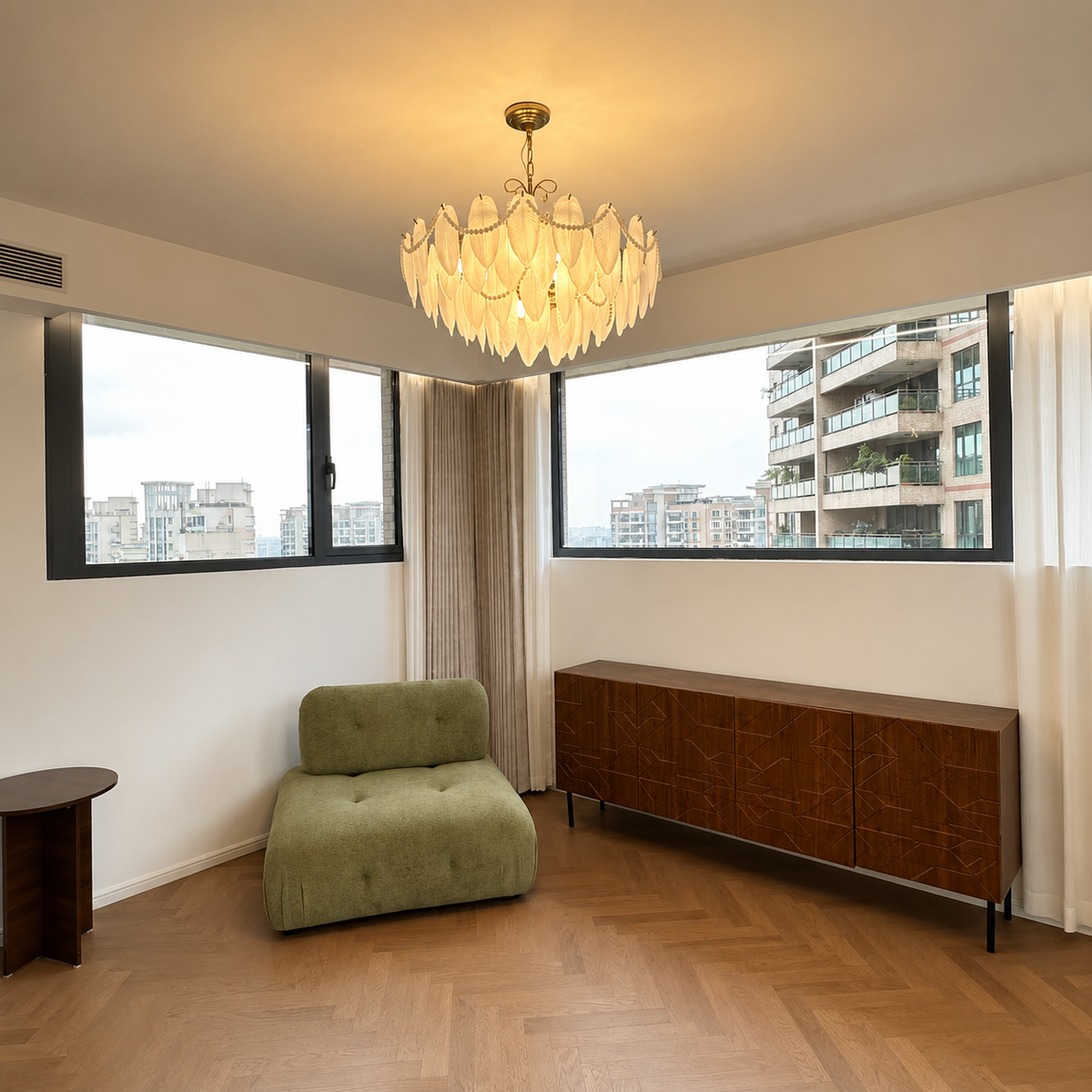 Plume Pearl Chandelier