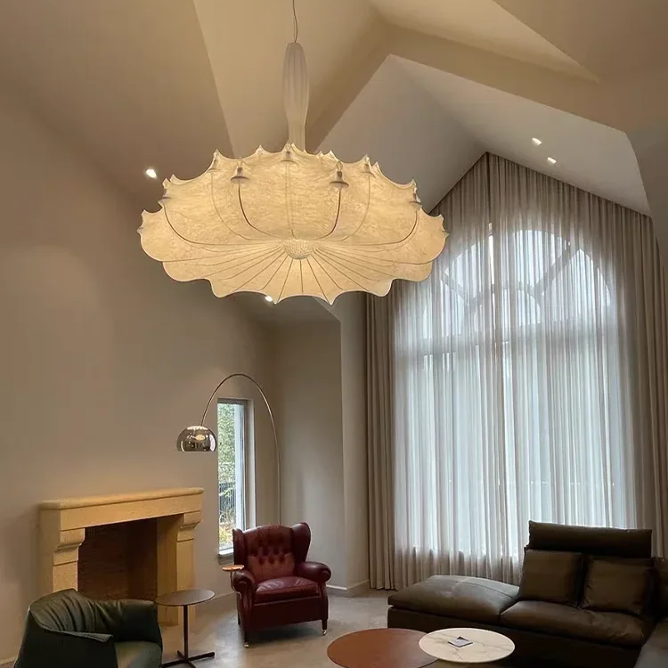 Zephyr Silk Petal Chandelier