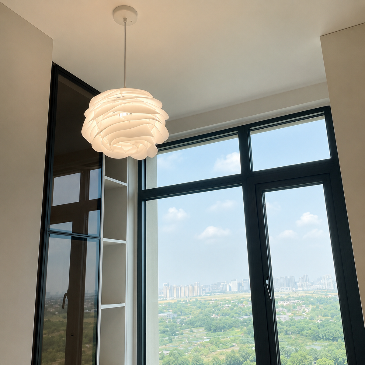 Petal Swirl Pendant Light