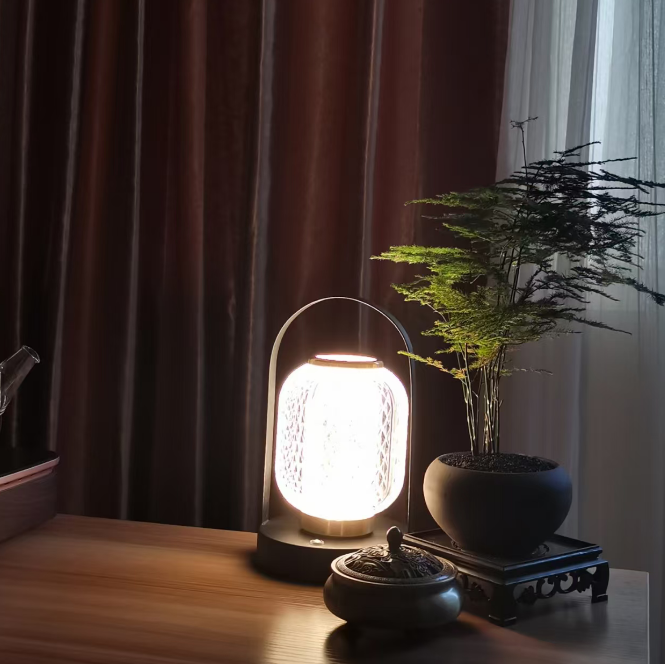 Crystal Portable Table Lantern