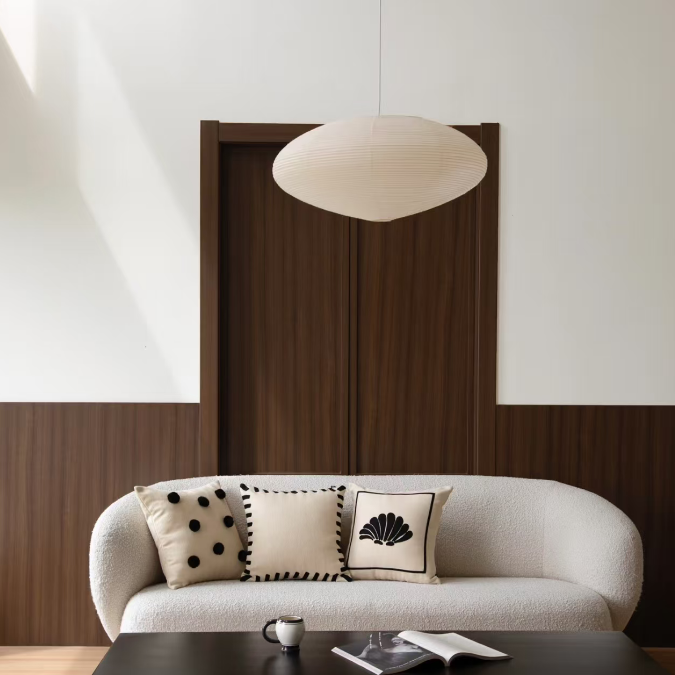 Akari Washi Oval Pendant Light