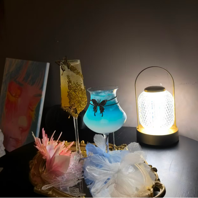 Crystal Portable Table Lantern