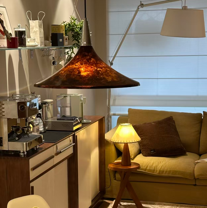 Arden Amber Pendant Light