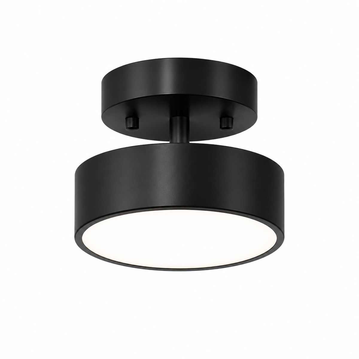 Oryn Brass Drum Flush Mount