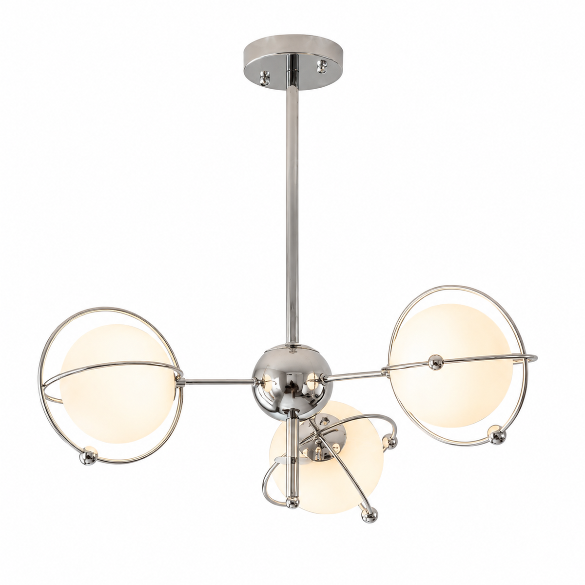 Bauhaus Orbit Chandelier