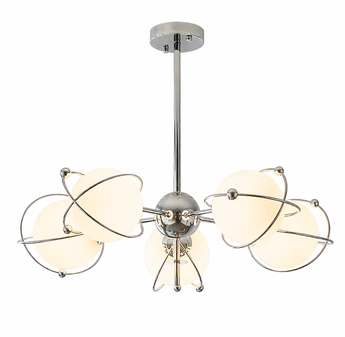 Bauhaus Orbit Chandelier