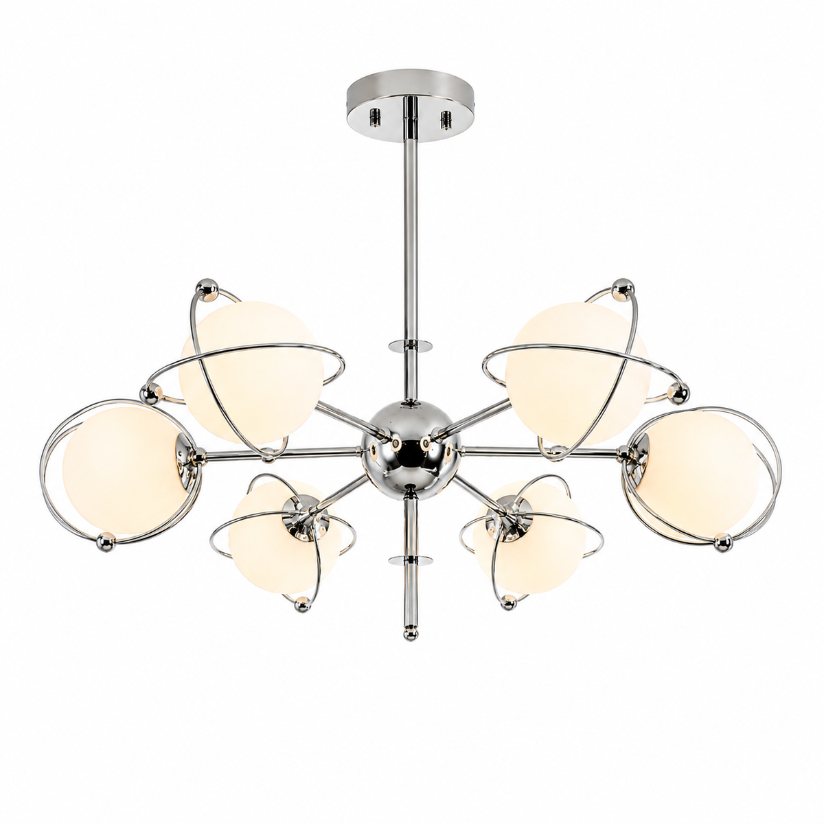 Bauhaus Orbit Chandelier