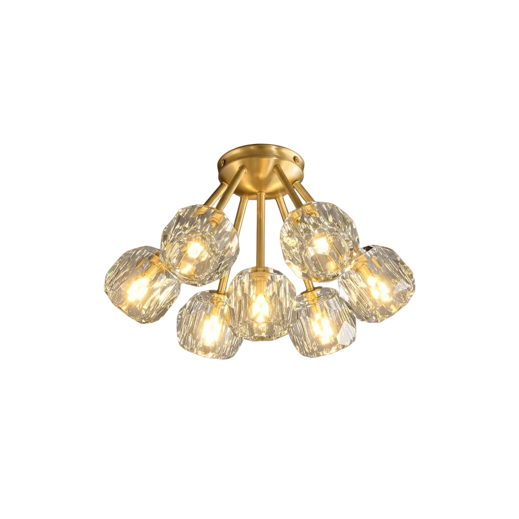 Celeste Globe Flush Mount