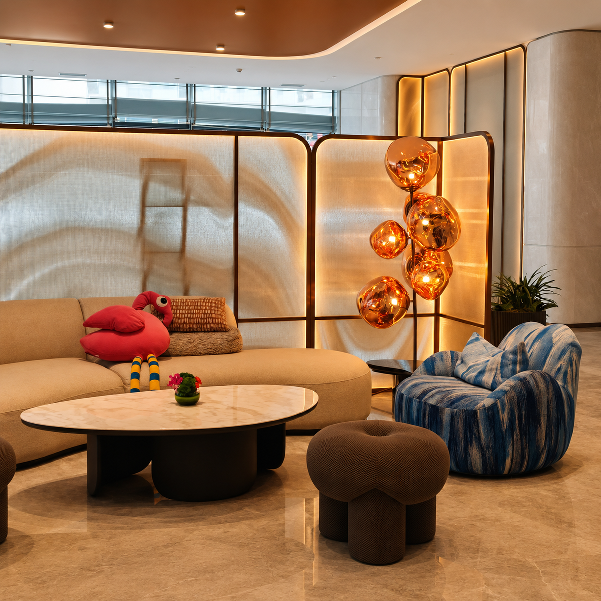 LAVA Melt Cluster Floor Lamp