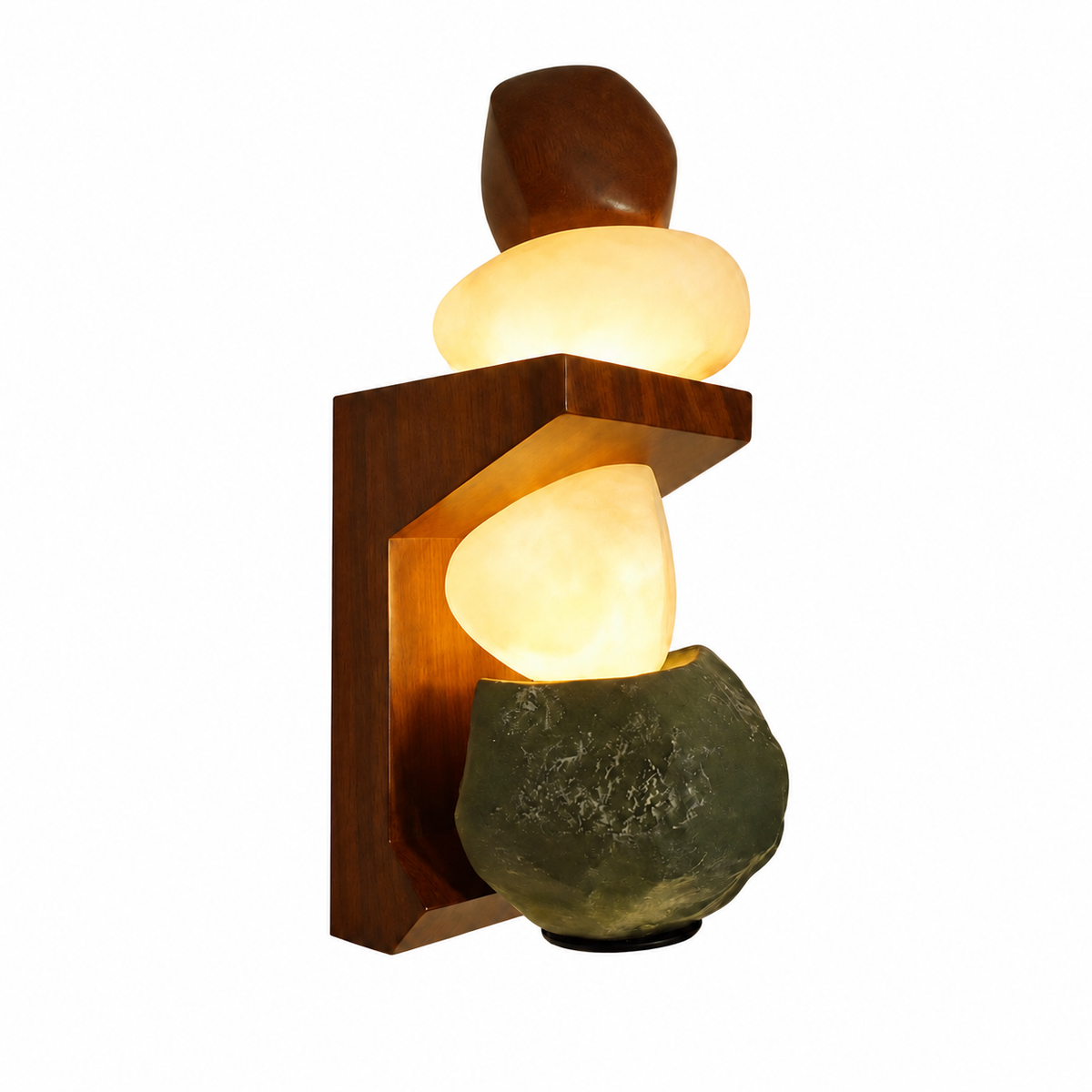 Zen Pebble Wall Sconce