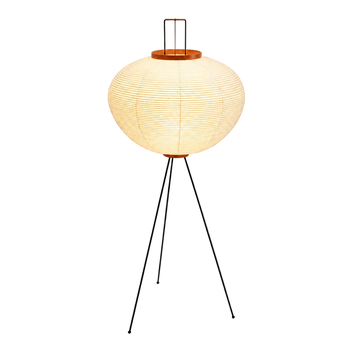Akari Washi Globe Floor Lamp