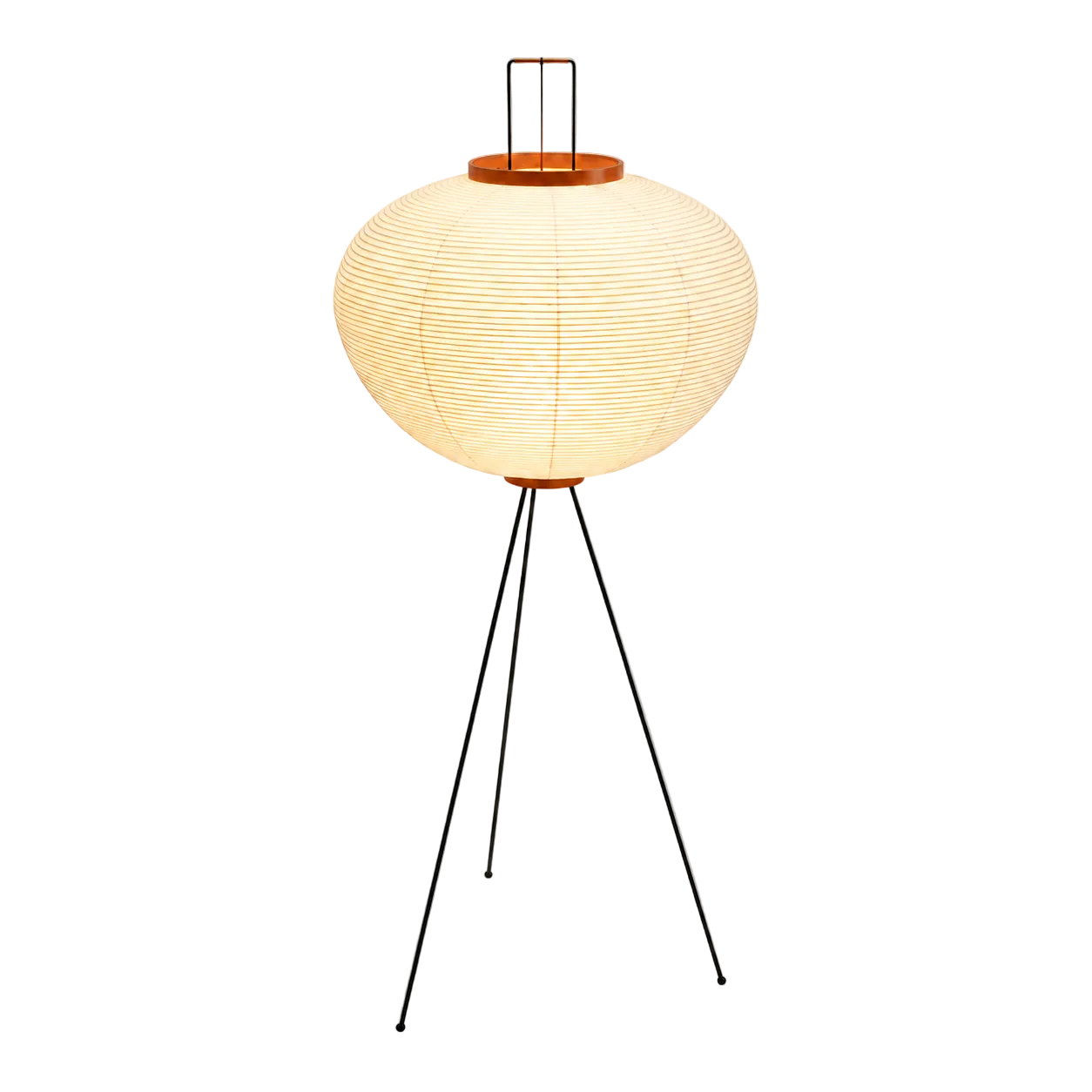 Akari Washi Globe Floor Lamp