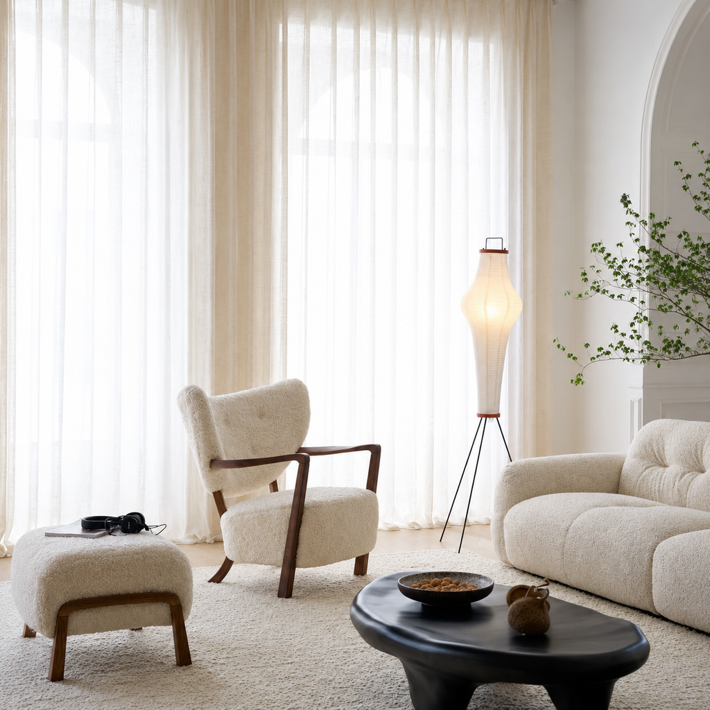 Akari Washi Column Floor Lamp