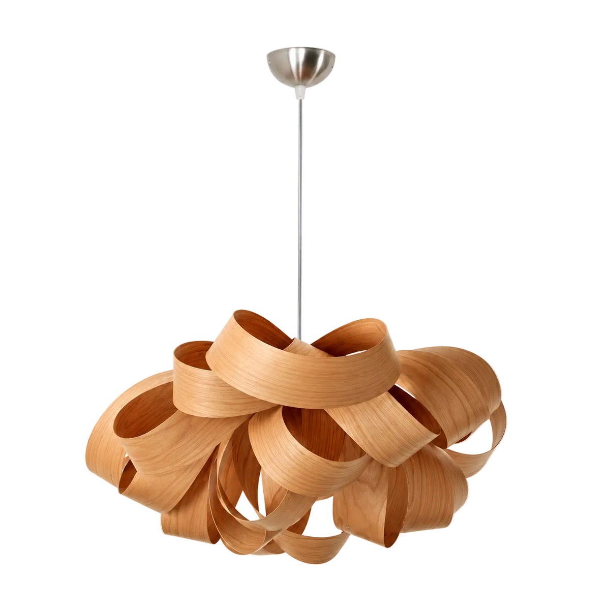Bloom Wood Veneer Pendant Light