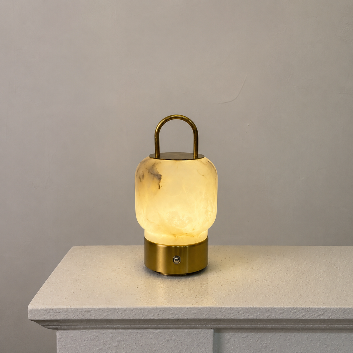 Noma Cordless Alabaster Table Lamp