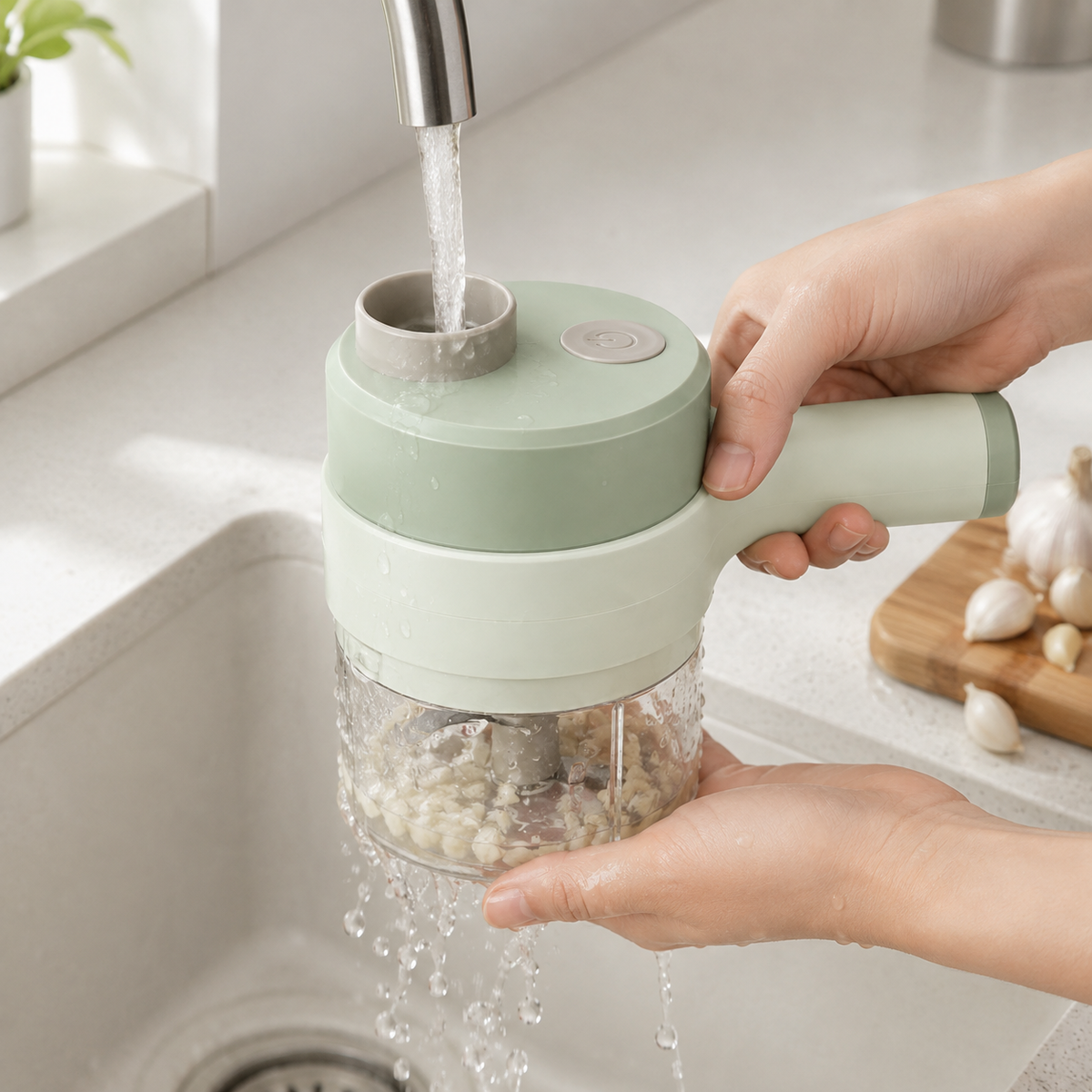 Compact Electric Vegetable Slicer