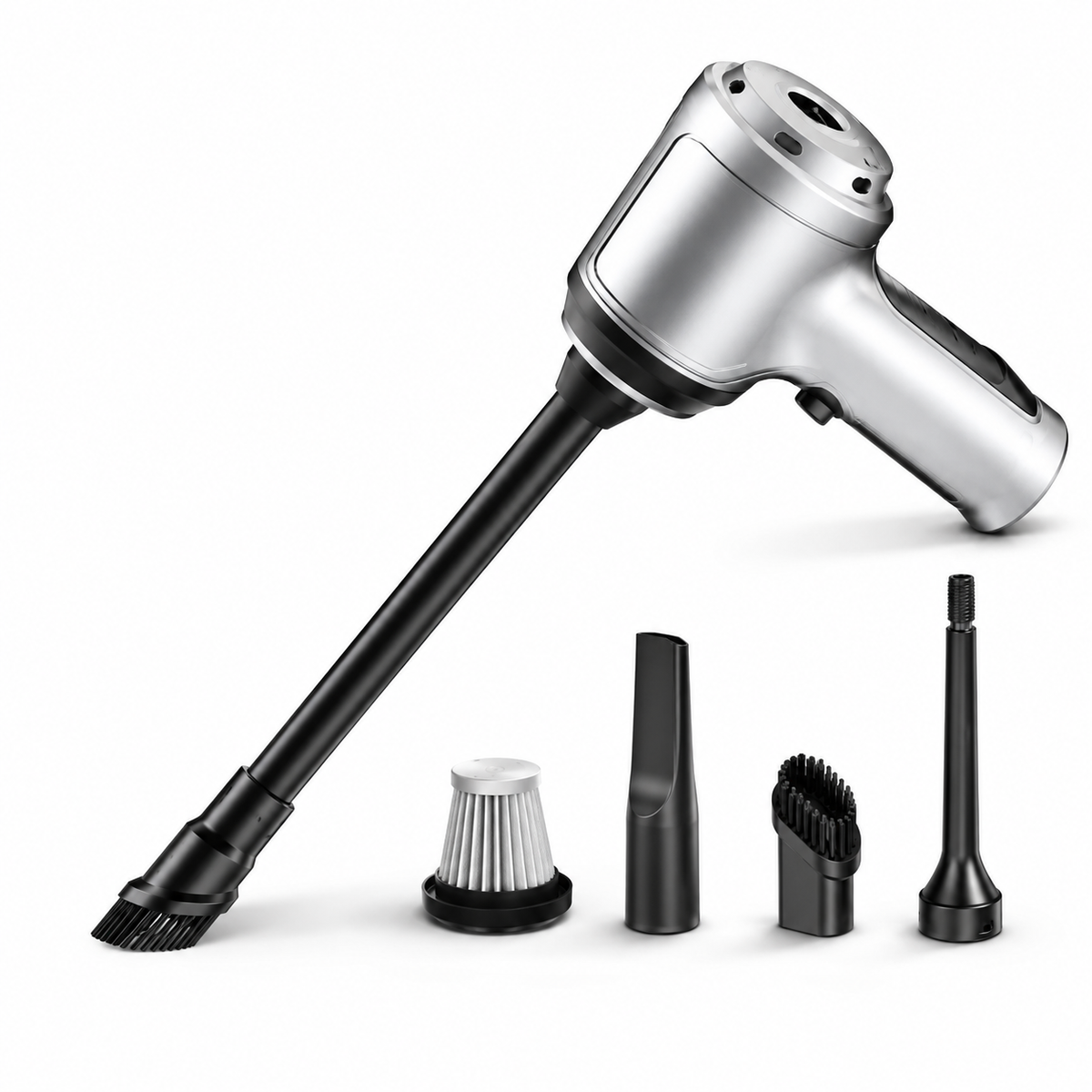 High Power Car Blower Vacuum, 2-in-1 Strong Suction & Blowing, Portable for Auto/Home Cleaning, Dust Removal from Seat/Mat/Trunk