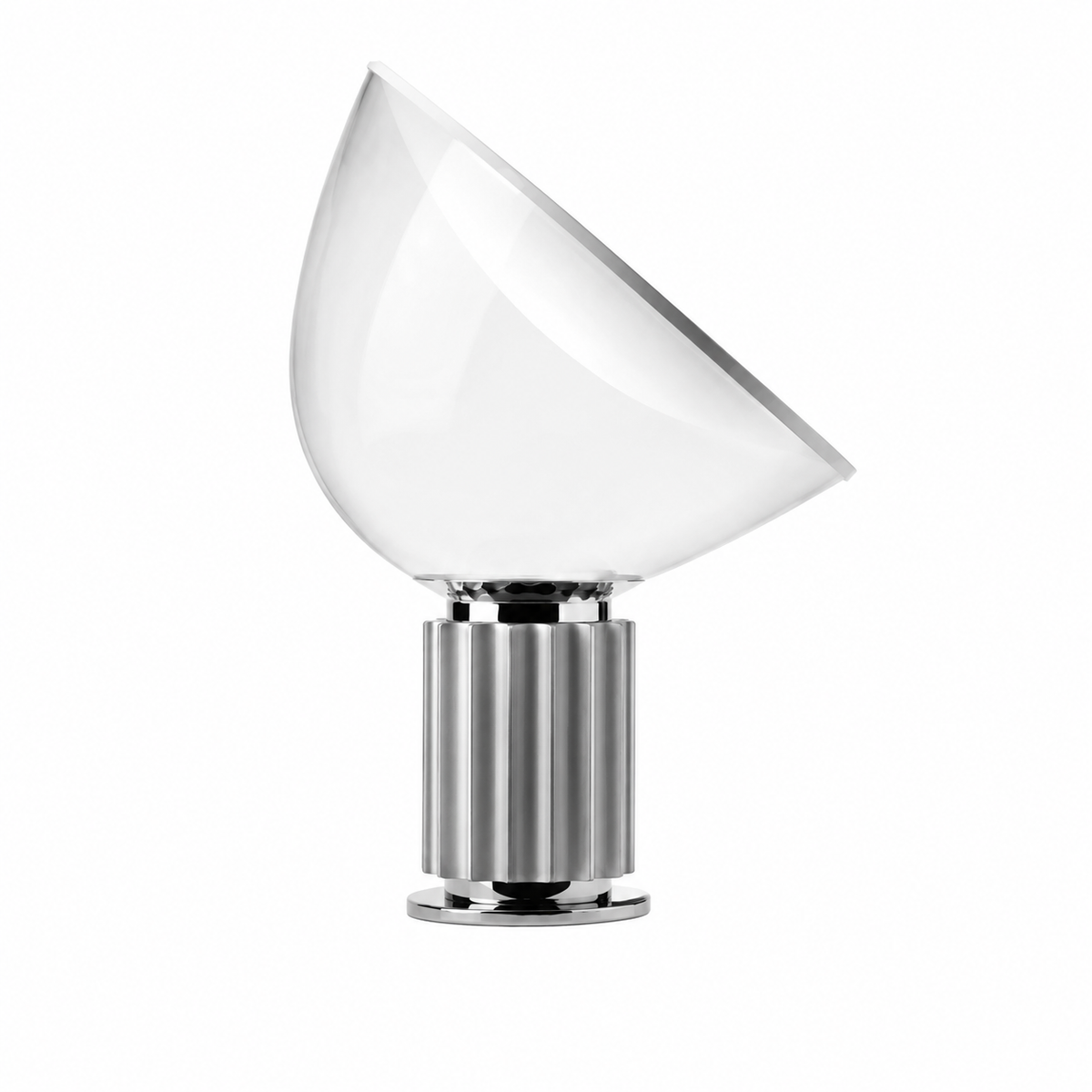 Dome Glass Saucer Table Lamp