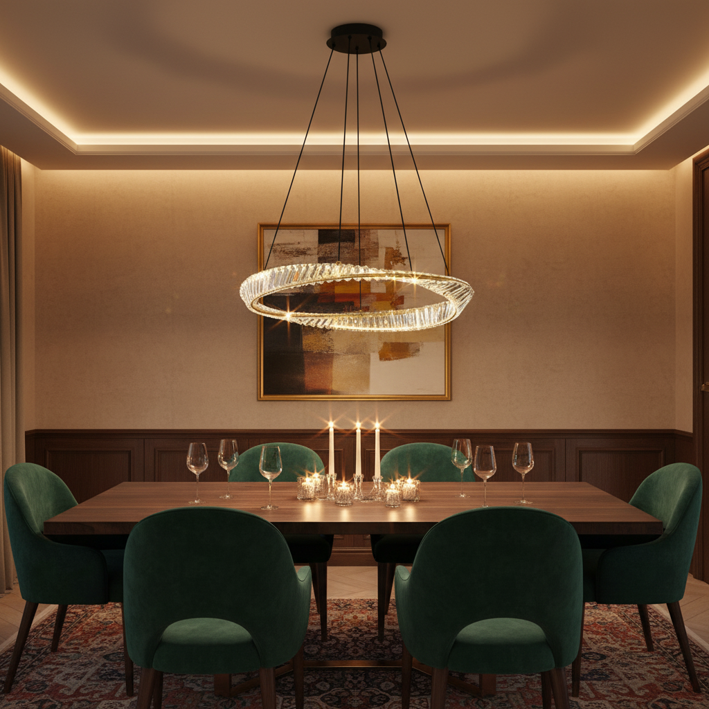 Vela Flow Chandelier