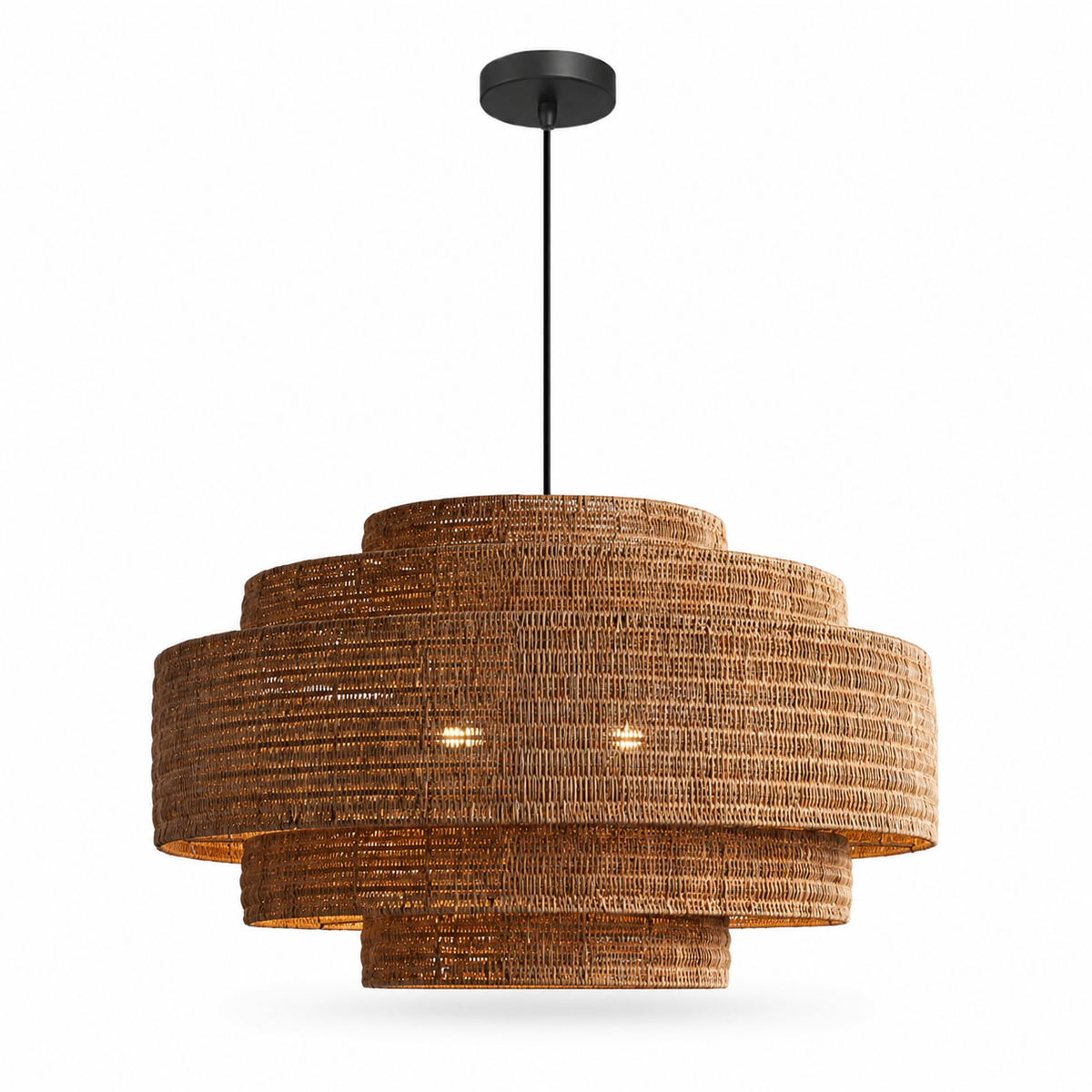Kago Woven Rattan Pendant Light